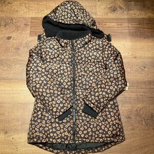 Thereabouts Girls Hooded Heavy Weight Puffer Jacket NEW w/ Tags